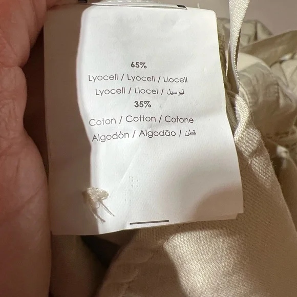 Cache Cream Square-Neck Cropped Jumpsuit - Picture 6 of 7